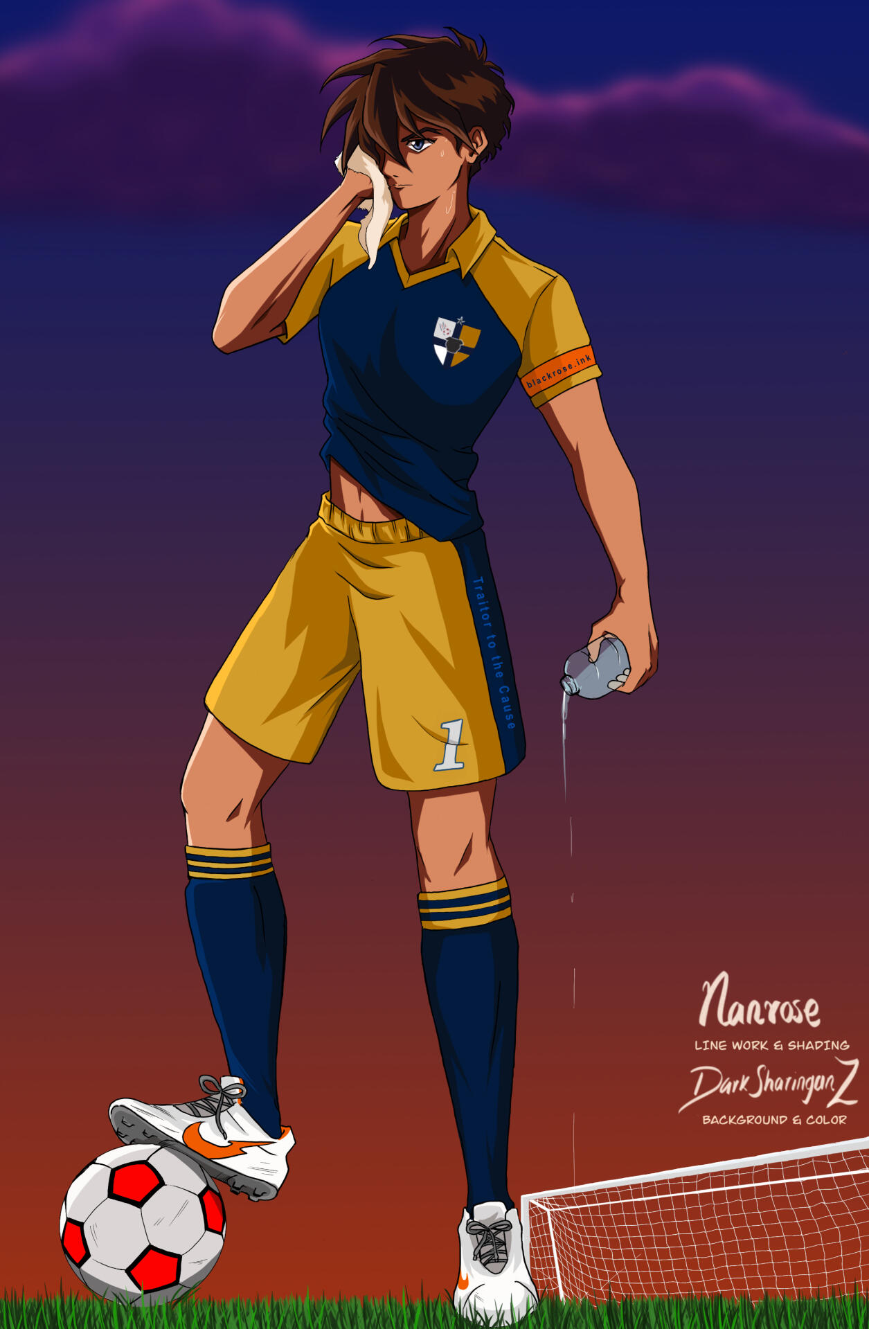 Heero Yuy, Star Soccer Player - Traitor to the Cause by the Black Rose